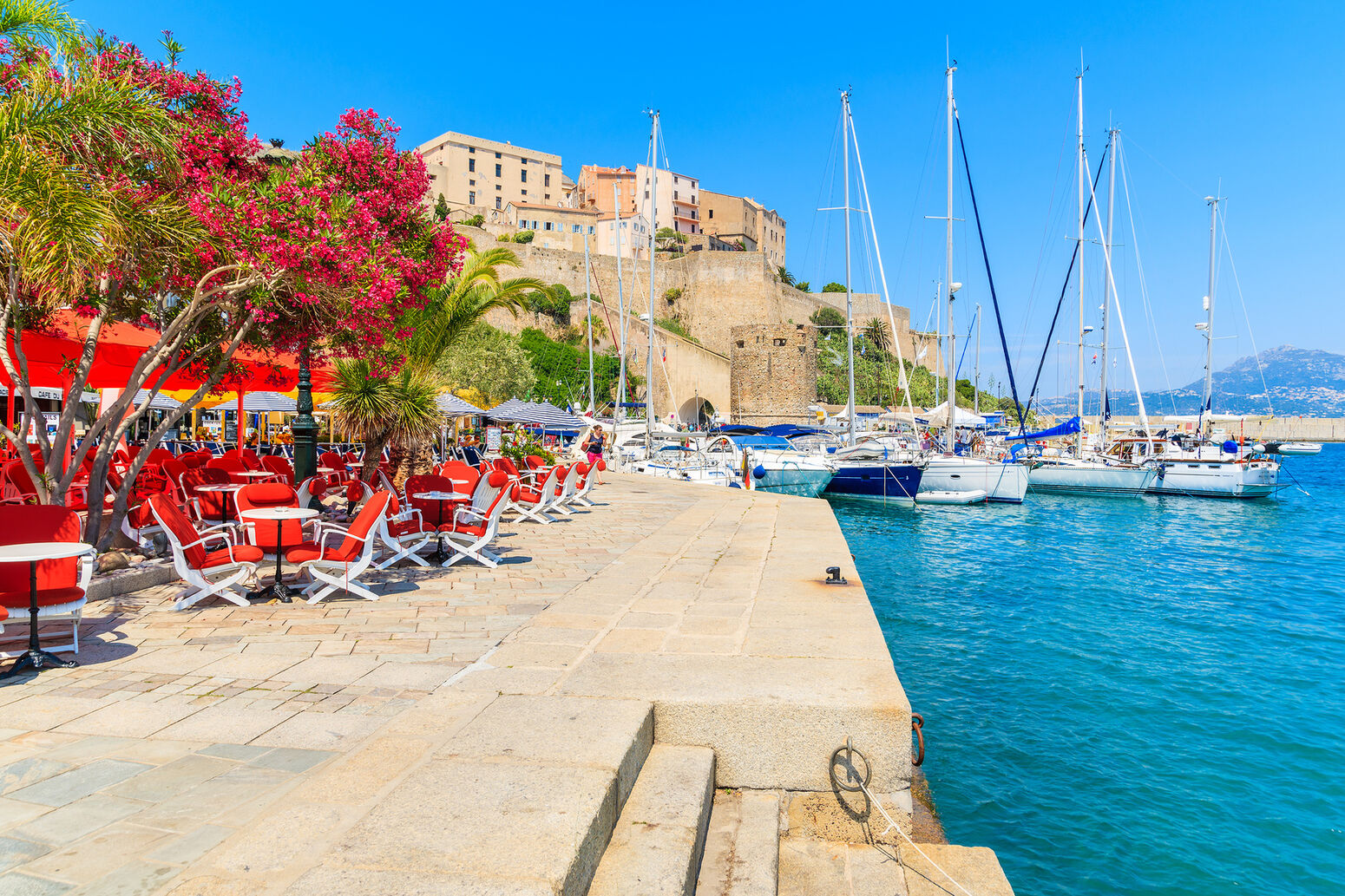 Quai Landry : port de Calvi